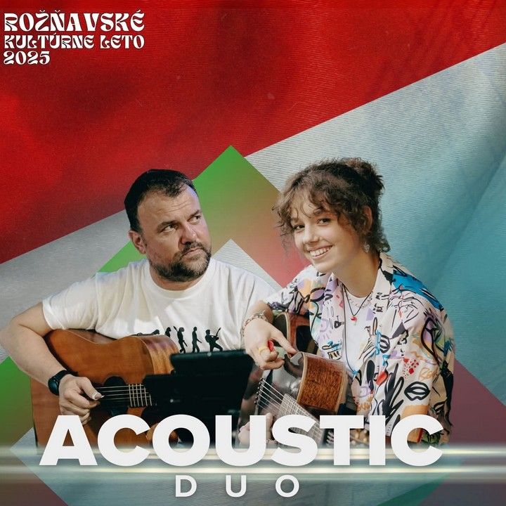 Fotka - ACOUSTIC DUO v Póschovej záhrade!