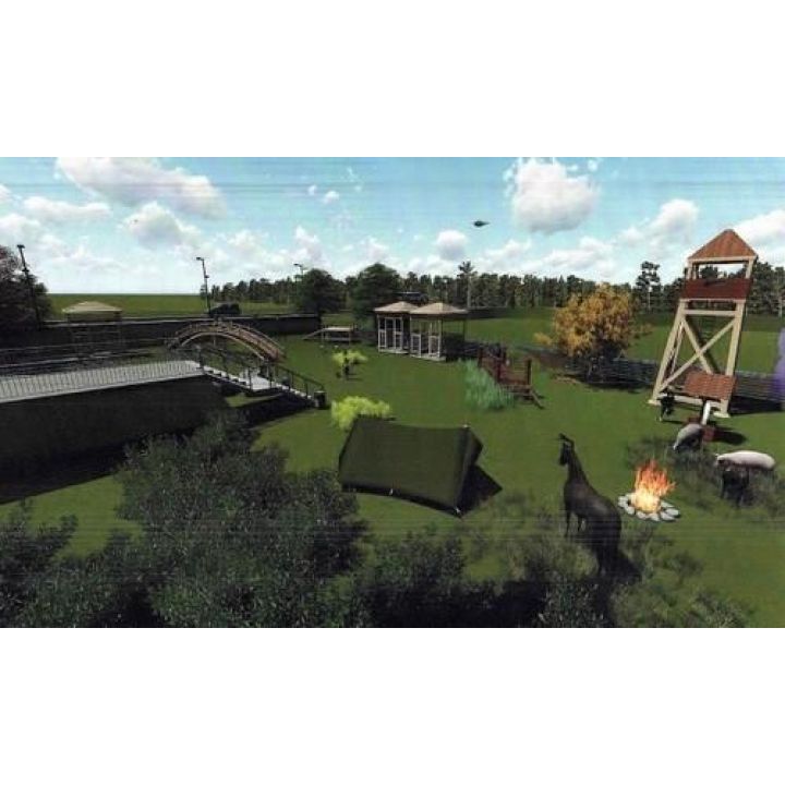 Fotka - Banícka zvonička - Športový areál na DDI