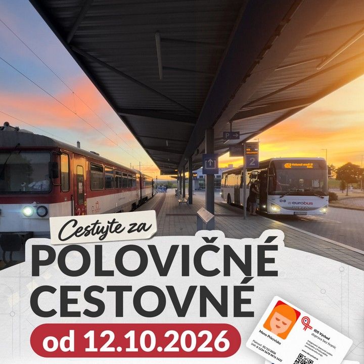 Fotka - Dočasné zníženie cestovného v regionálnych autobusoch na východe...