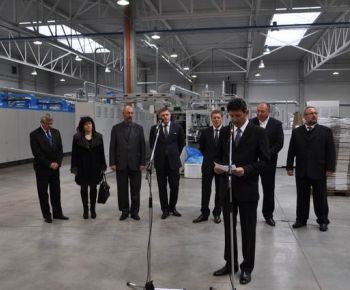 Otvorenie výr. prevádzky CELLTEX