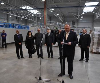 Otvorenie výr. prevádzky CELLTEX