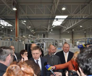 Otvorenie výr. prevádzky CELLTEX