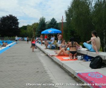 Otvorenie sezóny 2012 - kúpalisko