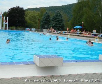 Otvorenie sezóny 2012 - kúpalisko