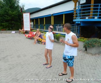 Otvorenie sezóny 2012 - kúpalisko