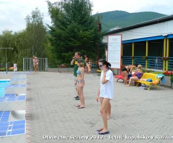 Otvorenie sezóny 2012 - kúpalisko