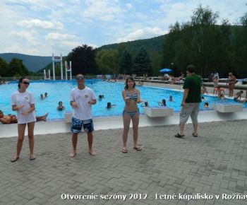 Otvorenie sezóny 2012 - kúpalisko