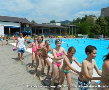 Otvorenie sezóny 2012 - kúpalisko