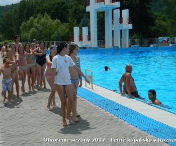 Otvorenie sezóny 2012 - kúpalisko