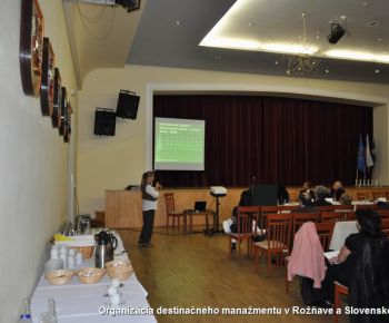 Organizácia destinačného manažmentu v Rožňave a Slovenskom krase