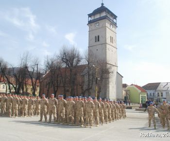 DOD - voj. posadka + slávn. nástup jednotiek z misií