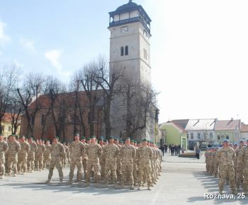 DOD - voj. posadka + slávn. nástup jednotiek z misií