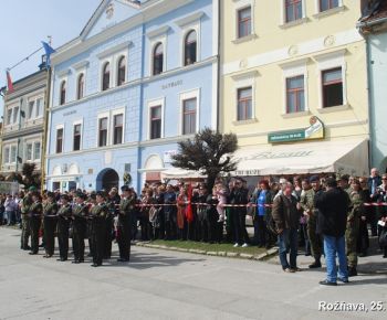 DOD - voj. posadka + slávn. nástup jednotiek z misií