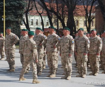 DOD - voj. posadka + slávn. nástup jednotiek z misií