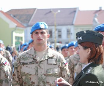 DOD - voj. posadka + slávn. nástup jednotiek z misií