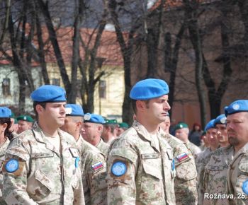 DOD - voj. posadka + slávn. nástup jednotiek z misií