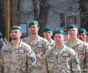 DOD - voj. posadka + slávn. nástup jednotiek z misií