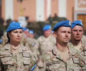 DOD - voj. posadka + slávn. nástup jednotiek z misií
