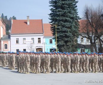 DOD - voj. posadka + slávn. nástup jednotiek z misií