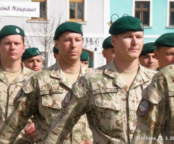 DOD - voj. posadka + slávn. nástup jednotiek z misií