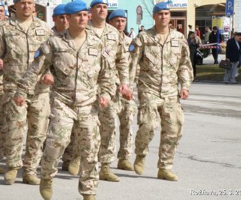 DOD - voj. posadka + slávn. nástup jednotiek z misií