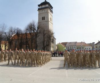DOD - voj. posadka + slávn. nástup jednotiek z misií