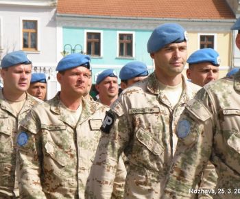 DOD - voj. posadka + slávn. nástup jednotiek z misií