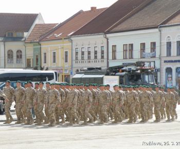DOD - voj. posadka + slávn. nástup jednotiek z misií