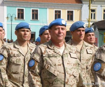 DOD - voj. posadka + slávn. nástup jednotiek z misií