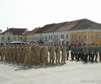 DOD - voj. posadka + slávn. nástup jednotiek z misií