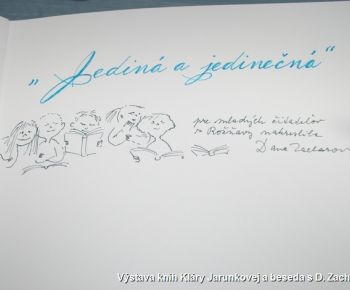 Jediná a jedinečná - výstava a beseda v knižnici