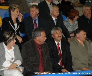 Multifunkcna telocvicna - odovzdanie