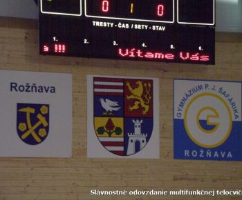 Multifunkcna telocvicna - odovzdanie