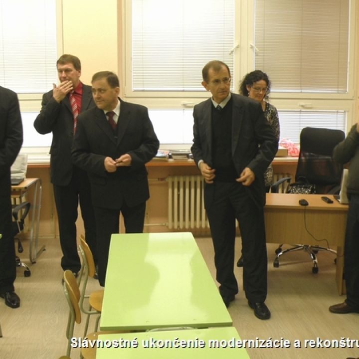 Slávnostné ukončenie projektu Rekonštrukcie a modernizácie ZŠ ak