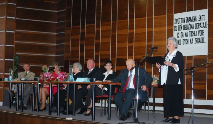 40. výročie vzniku Klubu dôchodcov v Rožňave 40. výročie vzniku Klubu dôchodcov v Rožňave