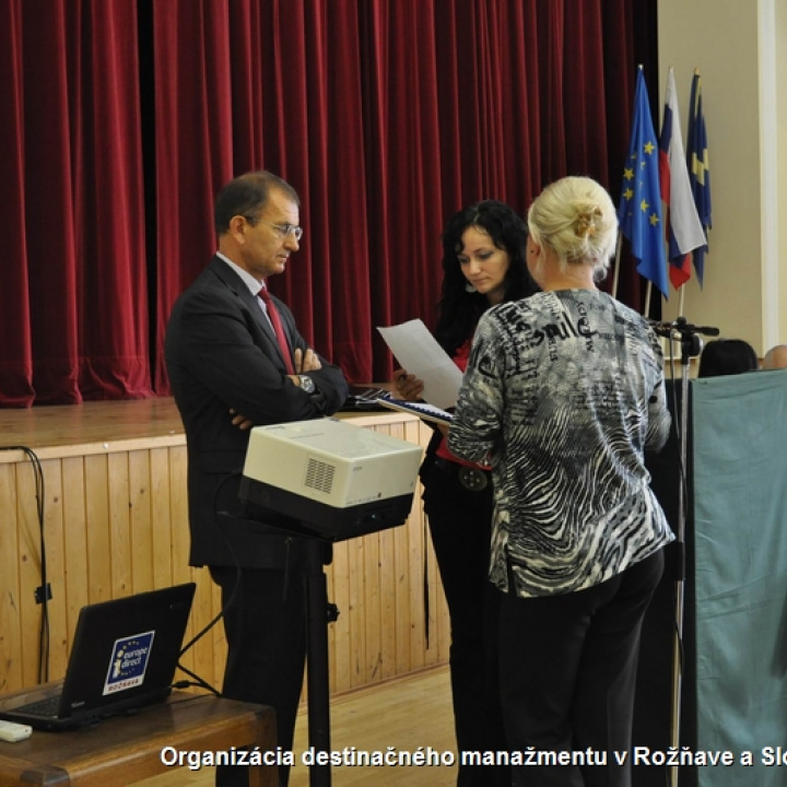 Organizácia destinačného manažmentu v Rožňave a Slovenskom krase
