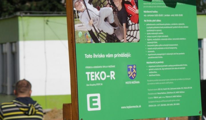 Nové detské ihrisko - sídl. JUH - slávnostné otvorenie Nové detské ihrisko - sídl. JUH - slávnostné otvorenie
