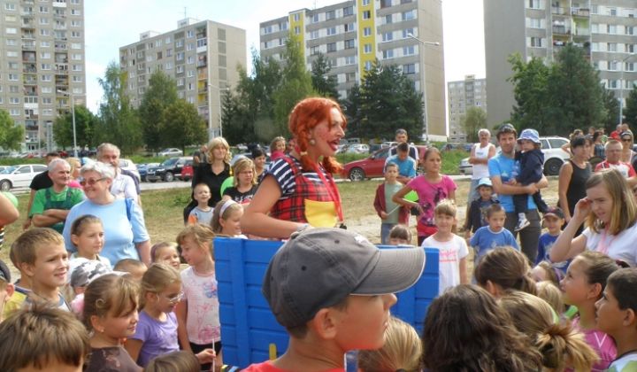 Nové detské ihrisko - sídl. JUH - slávnostné otvorenie Nové detské ihrisko - sídl. JUH - slávnostné otvorenie