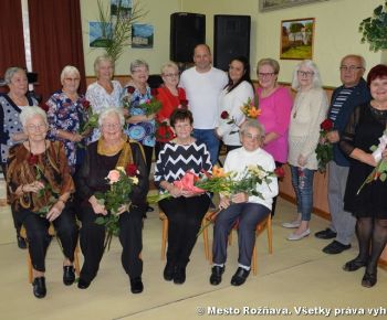 Spravodajstvo z podujatí / Životné jubileá v Dennom centre - foto