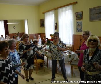 Spravodajstvo z podujatí / Životné jubileá v Dennom centre - foto