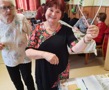 Akcie v dennom centre rok 2023 / Valentínske ručné práce - foto