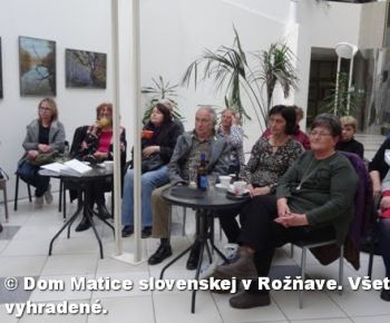 Spravodajstvo z podujatí / Zviditeľňovanie nadaných ľudí, umelcov, ktorí žijú, alebo sa narodili v bývalej Gemersko-malohonskej župe pokračuje - foto