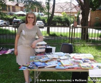 Spravodajstvo z podujatí / Záhrada plná kníh - foto