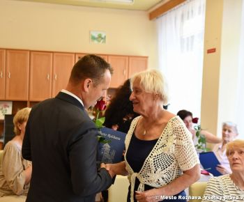 Spravodajstvo z podujatí / Oslava životných jubileí Subsídium – Špecializované zariadenie a zariadenie pre seniorov - foto