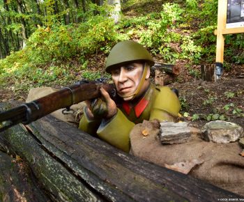 Spravodajstvo z podujatí / Dvaja noví vojaci strážia náučný chodník BOJISKO RIMAVSKÁ BAŇA - foto