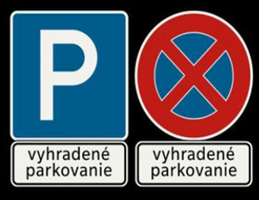 znacka parkovania