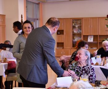 Spravodajstvo z podujatí / Oslava životných jubileí v Subsídiu,  špecializovanom zariadení a zariadení pre seniorov  - foto