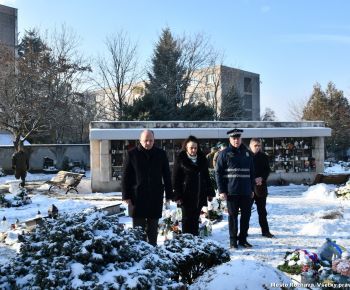 Spravodajstvo z podujatí / Spomienkový akt tragicky zosnulým vojakom pri maďarskej obci Hejce - foto