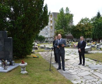 Spravodajstvo z podujatí / 80. výročie odvlečenia izraelitov z Rožňavy do koncentračného tábora Osvienčim - foto