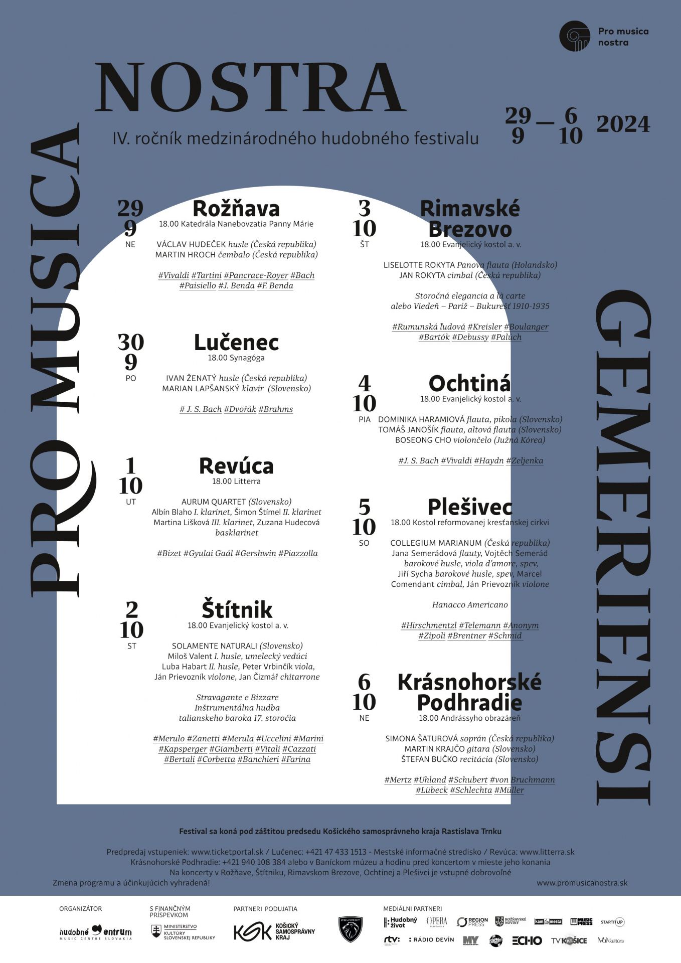 plagat Pro  musica nostra Gemeriensi